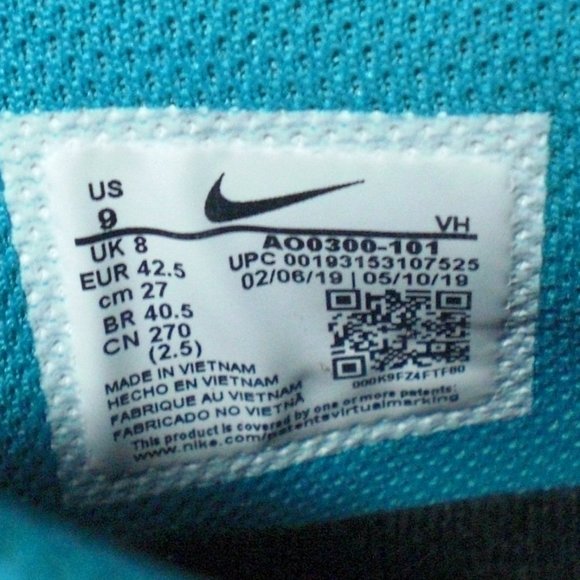 Nike SB Air Force 2 Low South Beach - AO0300-101 - Picture 3 of 7